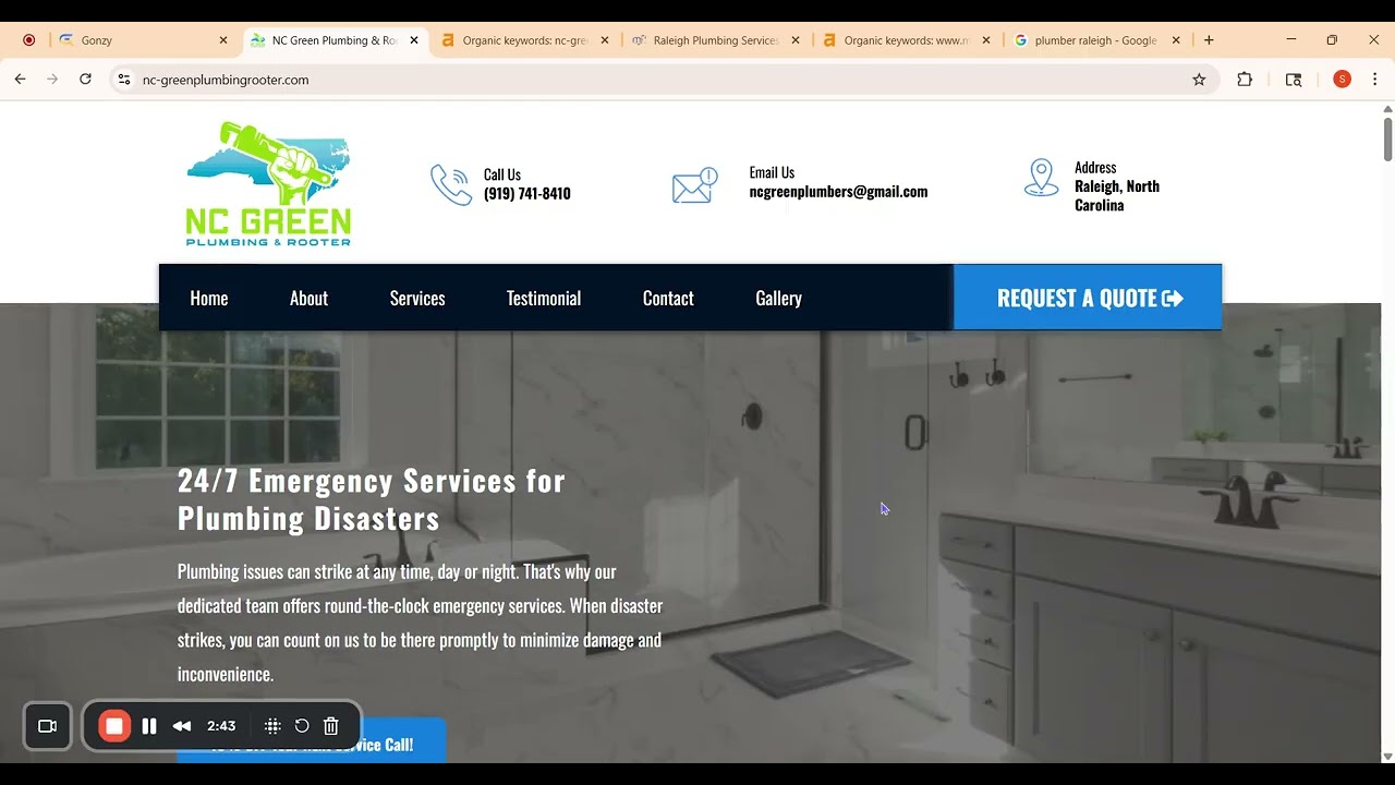 NC Green Plumbing Raleigh NC