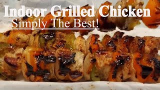 HOW TO GRILL A DELICIOUS, MOIST & TENDER CHICKEN INDOOR, PERFECT FOR THE COLD SEASON.