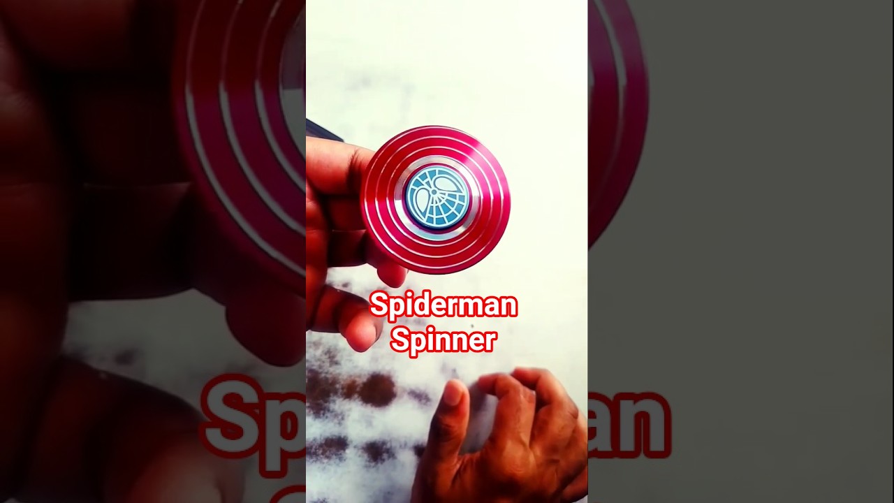 Beautiful spiderman spinner 
