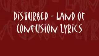Disturbed - Land of Confusion lyrics