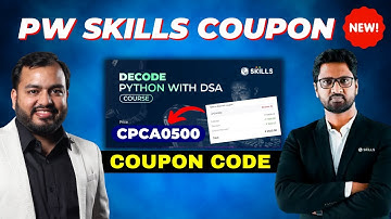 PW SKILLS PYTHON COUPON CODE | PW SKILLS DECODE PYTHON WITH DSA COUPON | PW SKILLS NEW COUPON CODE