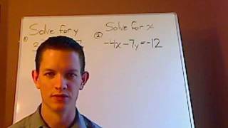 algebra - solving a literal equation - two examples