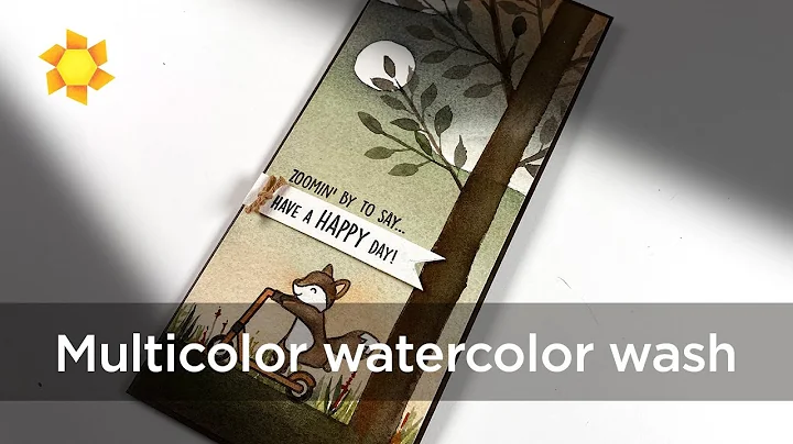 Multicolor watercolor wash (inspired by illustrato...