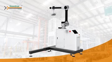 Robotic Palletizer Highlights | 50kg Payload • 8–12 Cycles • Multi-Recipe Stacking