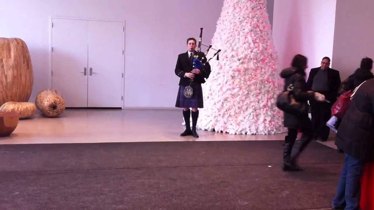 Christmas Bagpipes YouTube