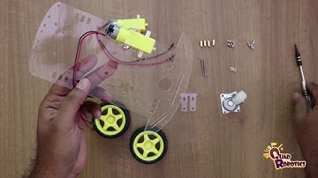 2WD Robot Car Chassis Assembly Instructions - STEM Kit