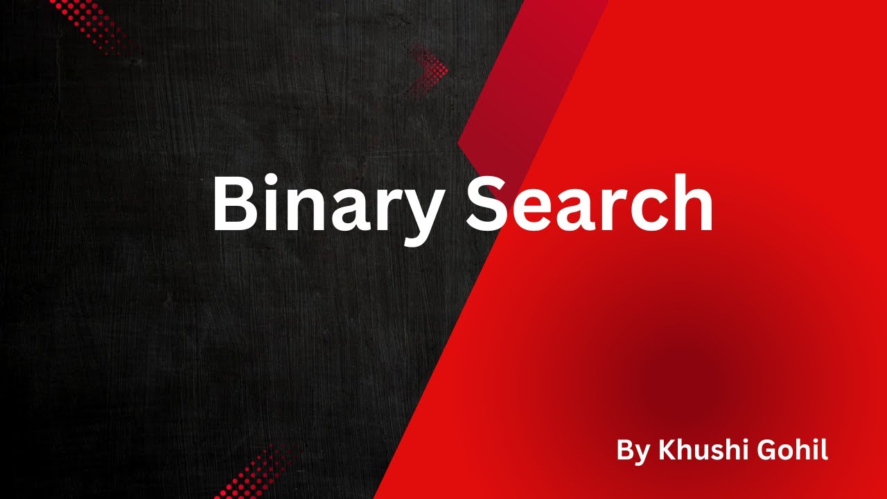 Binary Search - YouTube