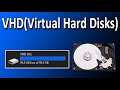 How To Create or Set up VHD(Virtual Hard Disks) on Your PC