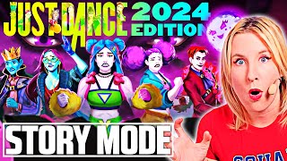 JUST DANCE 2024 ⭐ full STORY MODE playthrough! ⭐ 100% lore, Night Swan is back!!