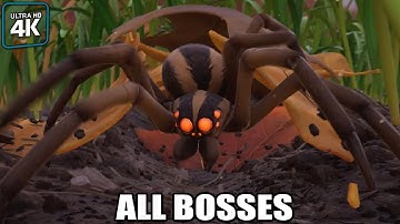 Grounded - All Bosses (With Cutscenes) 4K 60FPS UHD PC #PCGamePass