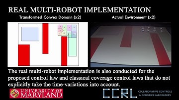 Multi-Robot Control Using Coverage Over Time-Varying Non-Convex Domains