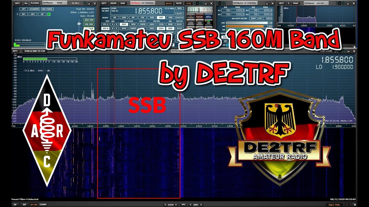 Funkamateur SSB 160M Band by DE2TRF