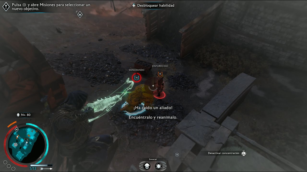 Middle earth Shadow of War Pc. Has matado a mi hermano de sangre. traicion