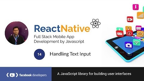 React Native Tutorial: Handling Text Input #14  | Pemrograman Mobile #reactnative