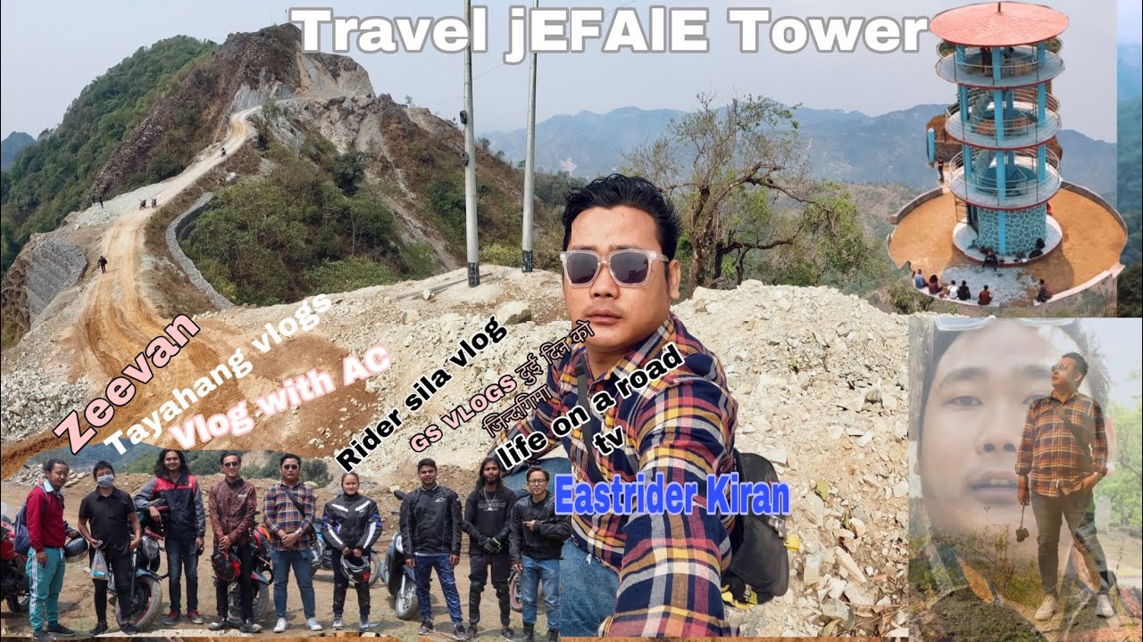 JEFALE VIEW TOWER RIDE|| Vlog with AC ||Eastrider Kiran|| Eastern Nepal Vlog 2021