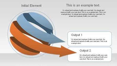 Orb Arrows Shapes for PowerPoint by PoweredTemplate.com