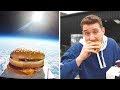 I Sent a McDonald's Big Mac to Space & Ate It