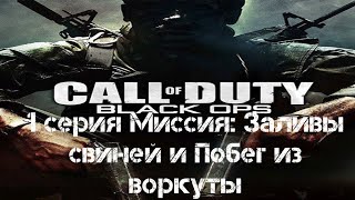 Call of Duty Black Ops 1 серия Заливы свиней и побег из воркуты