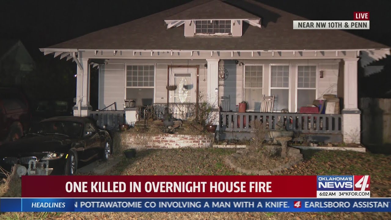 Crews respond to fatal house fire in Oklahoma City - YouTube