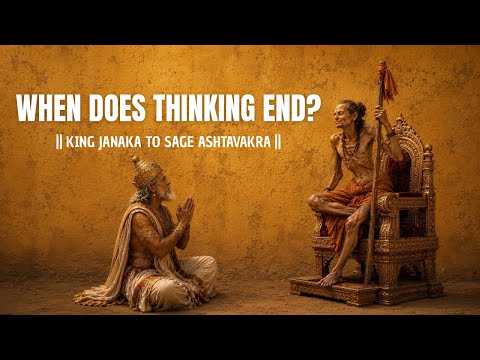 When Does Thinking End? | Ashtavakra and King Janaka |  Narrated by Anand