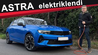 OPEL ASTRA ELEKTRİK / En ekonomik Astra'yı inceledik