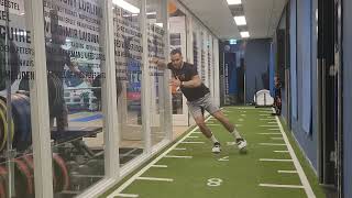 Wall Drill - Load And Lift Lateral - Drive Action