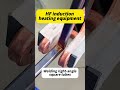 Welding right-angle square tubes #inductionheating #metalwelding #factory #inductionheater #welder