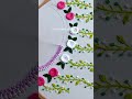Trendy new embroidery neckline stitch save this design #diy #shortsviral #youtuber #sewingwork