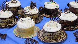 How to Make Edible Tea Cups Chocolate Candy for Kids Parties