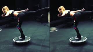 Video Victoria Secrets Supermodels Working It Out Hollywood Asia