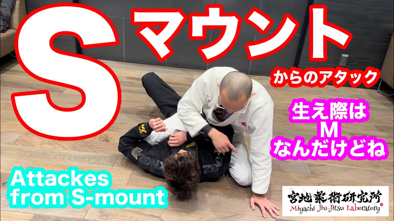 【柔術】#21 Sマウントからのアタック
