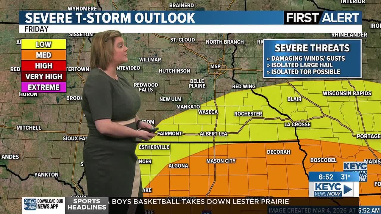 Meteorologist Caitlyn Lorr's 6:30 am Weathercast 3-4-2026