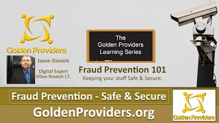 Fraud Prevention 101 |  Jason Daniels | Online Safety