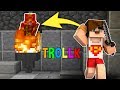 MİNECRAFT EFSANE ATEŞ TROLLÜ ! (KİMSE GÖRMÜYOR)