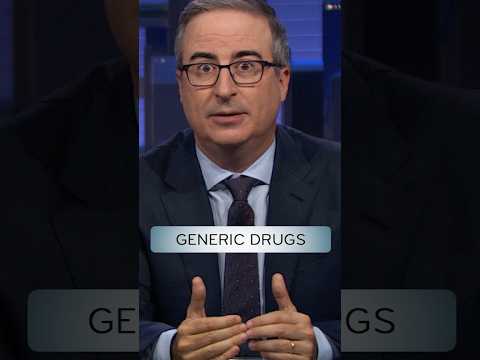 Generic Drugs #lastweektonight