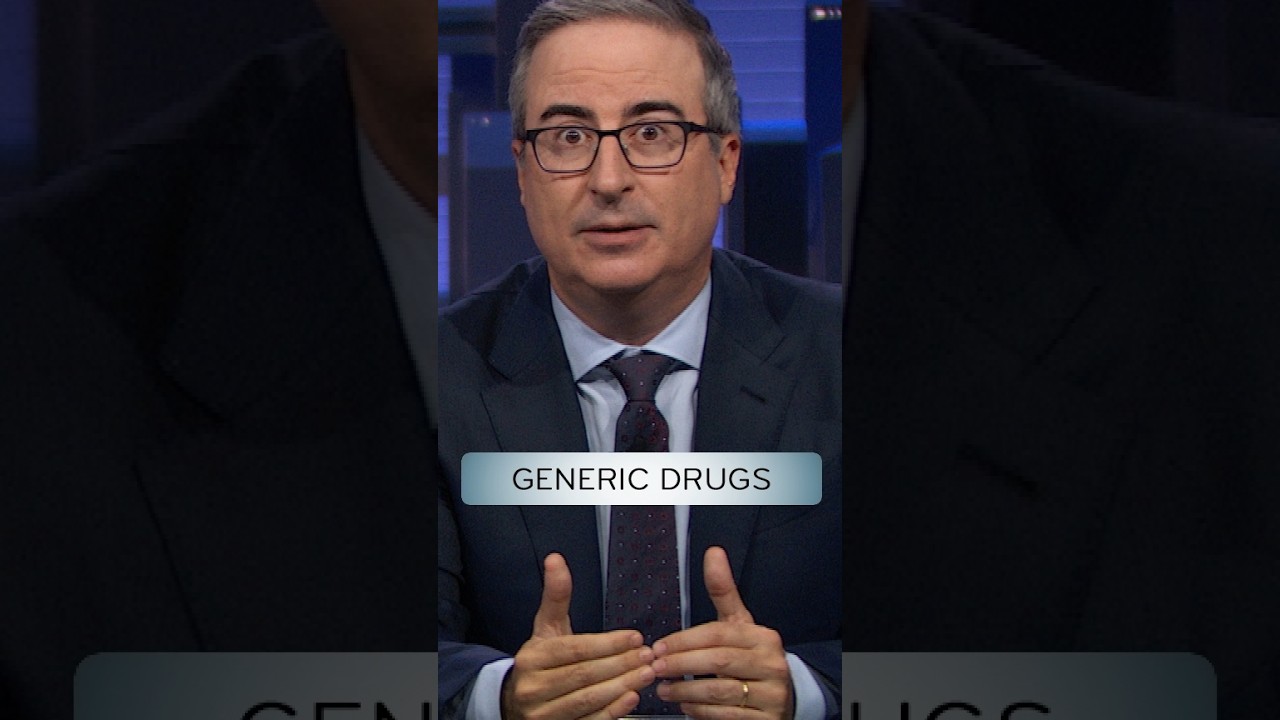 Generic Drugs #lastweektonight