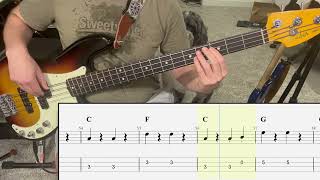 Biscuits - Kacey Musgraves | Bass Guitar Cover (Play Along Tabs)