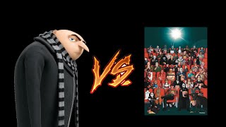 Gru vs Horror characters | battle