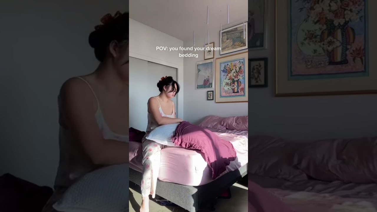 Bedding refresh // new duvet cover deep autumn fall color palette bedroom inspo ideas bed set