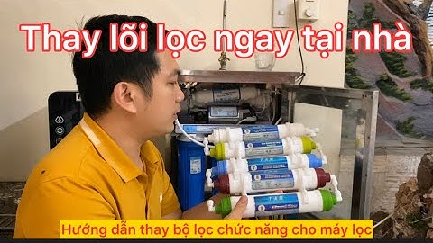 ✅ Hướng dẫn thay bộ lõi lọc chức năng cho máy lọc nước RO #maylocnuoc #thayloiloc #haiduong