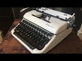 Typewriter Review: 1958 Olympia SM3