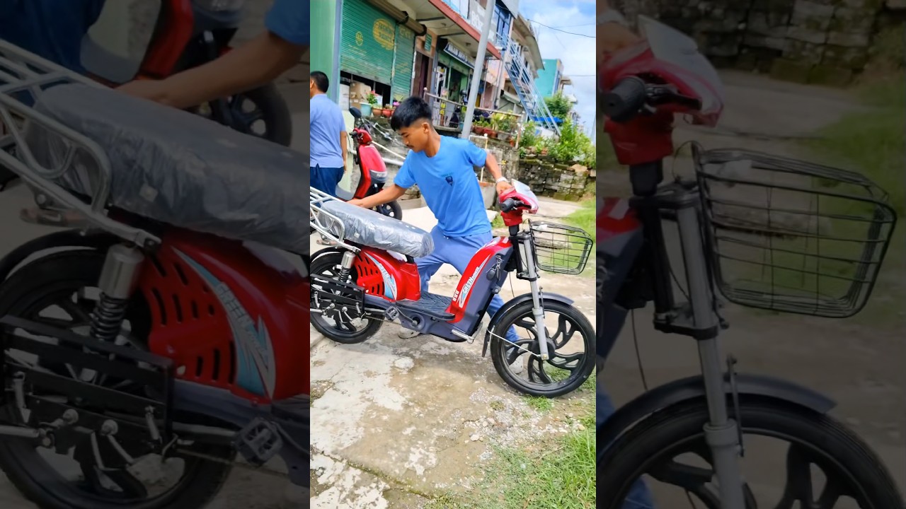 Electric Moped Scooter 