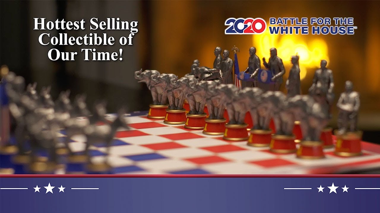 Battle For The White House 2020 Chess Set Official Site As Seen On Tv