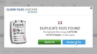 Using Review & Fix Feature of Clone Files Checker screenshot 5