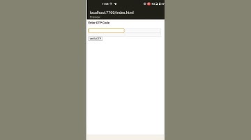 OTP generate #html #javascript