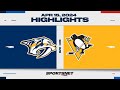 Nhl highlights  predators vs penguins  april 15 2024