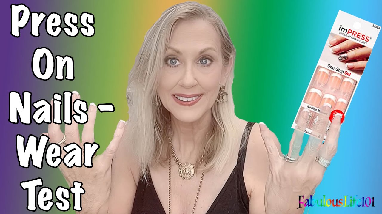 Testing Out Wearing Press On Nails/Kiss ImPress "Rock It"/Press On Nails Wear Test