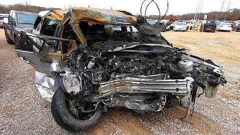 Copart Walk Around and Carnage 3-12-18 + 1962 Impala SS!!