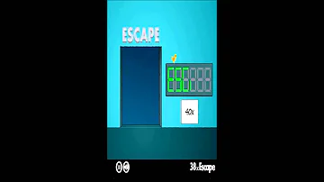 40x Escape Level 38 Walkthrough