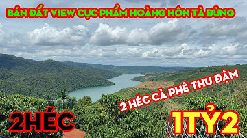 Bán 2hec Đất View Cực Phẩm Hạ Lưu HỒ TÀ ĐÙNG,Mát Mẻ,Phù Hợp Nghỉ Dưỡng,giá 1,2 tỷ | HỒ TÀ ĐÙNG